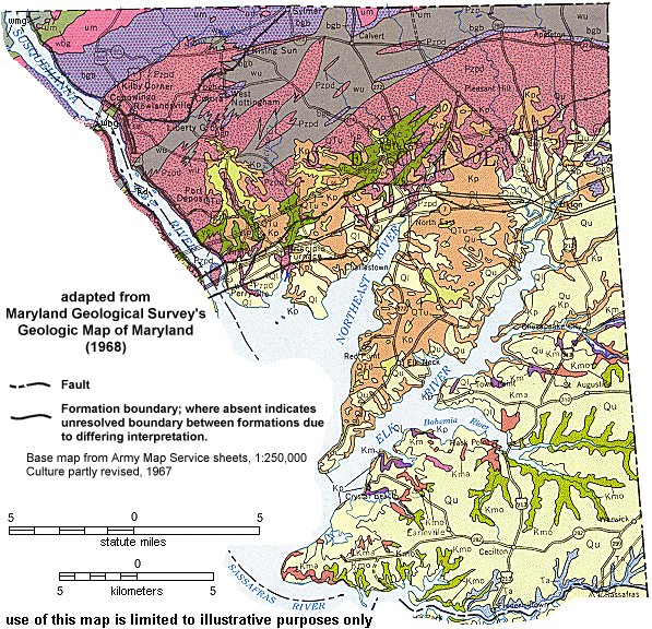 Map Of Cecil County Md