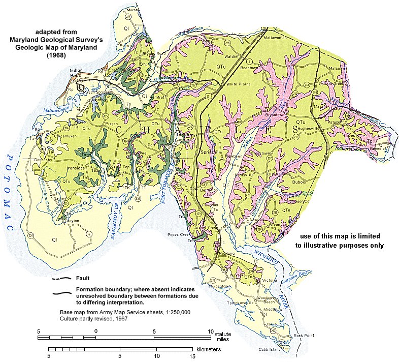 Charles County Md Map