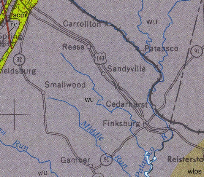 Geologic Maps of Maryland: Carroll County