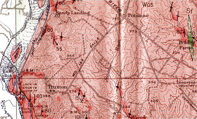 Great Falls gold mining district, detail 1 (1953)